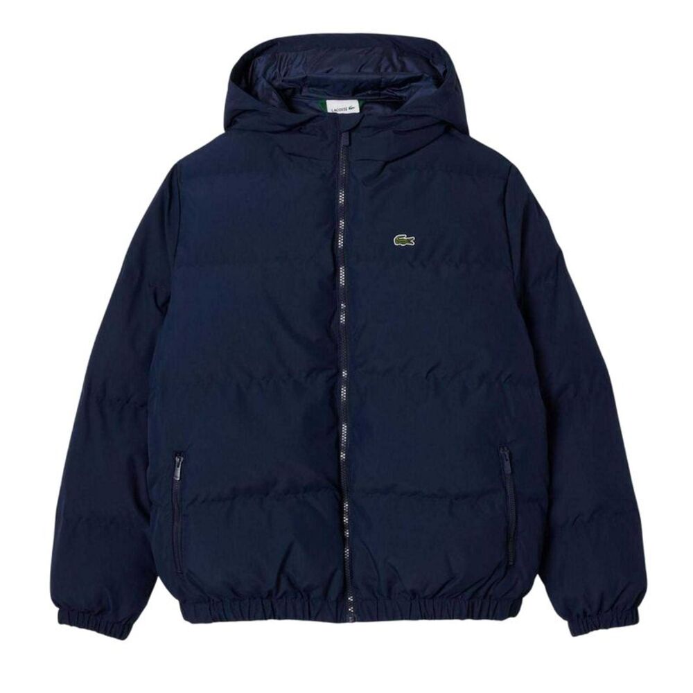 Lacoste Childrens/Kids Plain Padded  Jacket / Navy